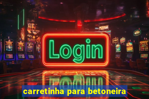 carretinha para betoneira